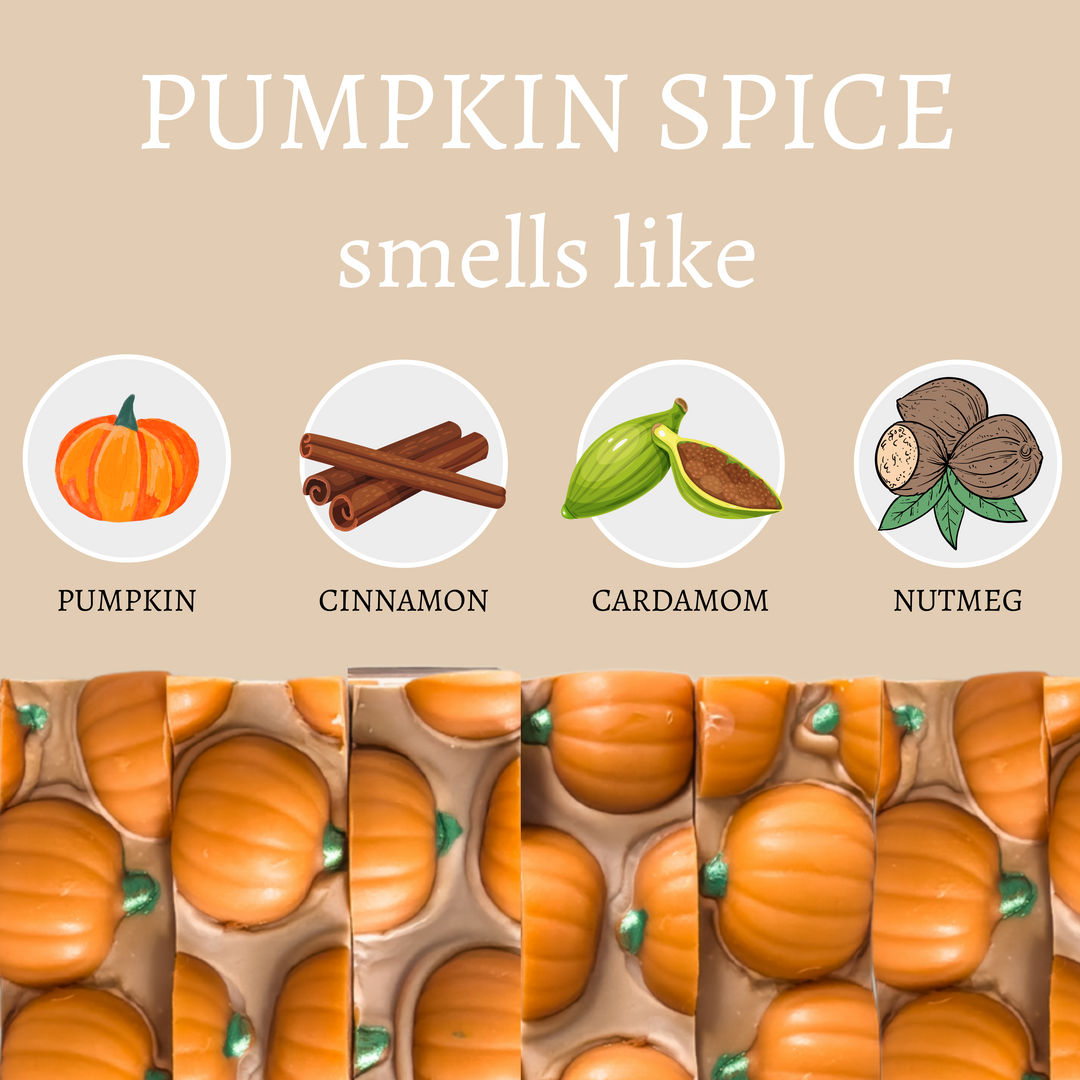 Pumpkin Spice Handmade Soap Bar (4oz)