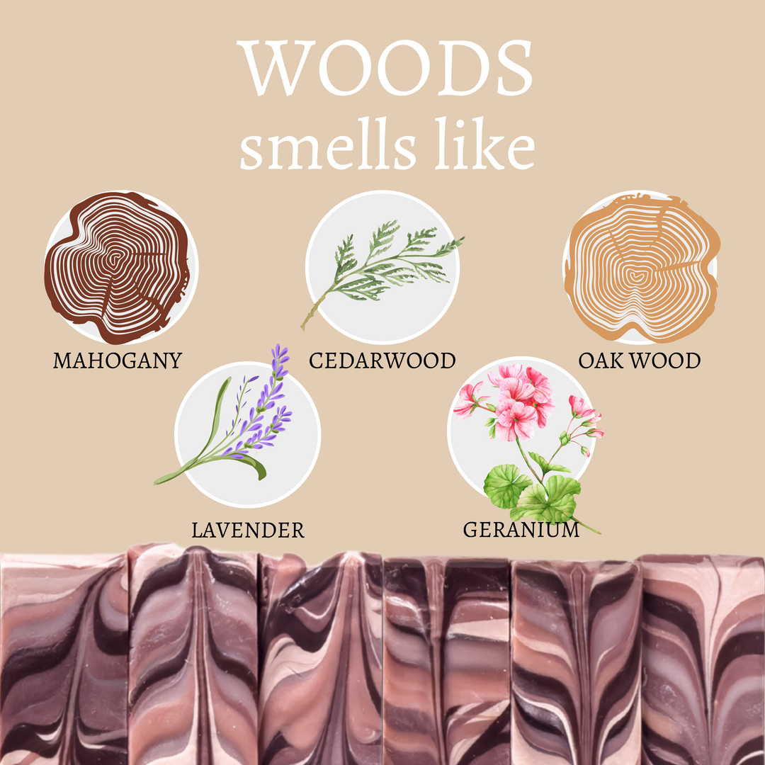 Woods Handmade Soap (4oz)
