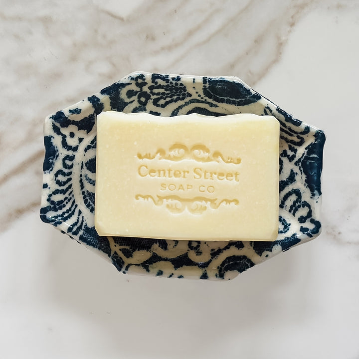 Vintage Lace Ceramic Soap Dish