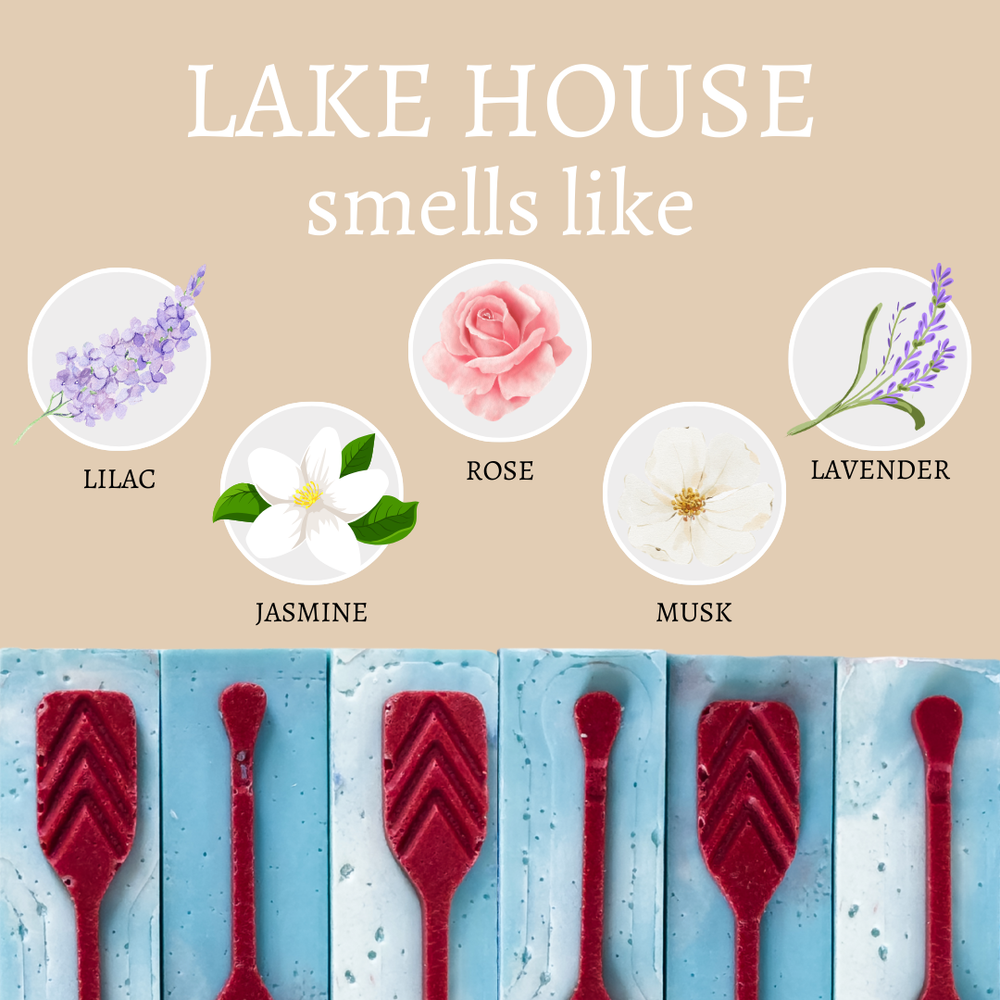 What Lake House Handmade Soap Bar Smells Like by Center Street Soap Co.