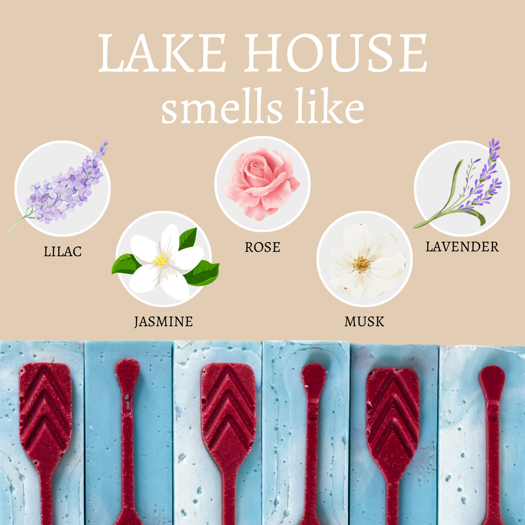 What Lake House Handmade Soap Bar Smells Like by Center Street Soap Co.