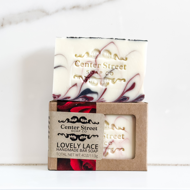 Lovely Lace Vegan Handmade Soap Bar (4oz)