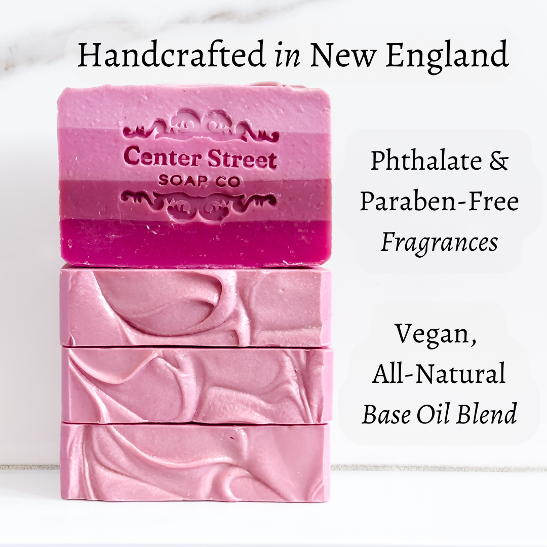 Pink Magnolia Handmade Soap Bar (4oz)