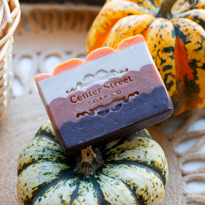 Pumpkin Spice Handmade Soap Bar (4oz)