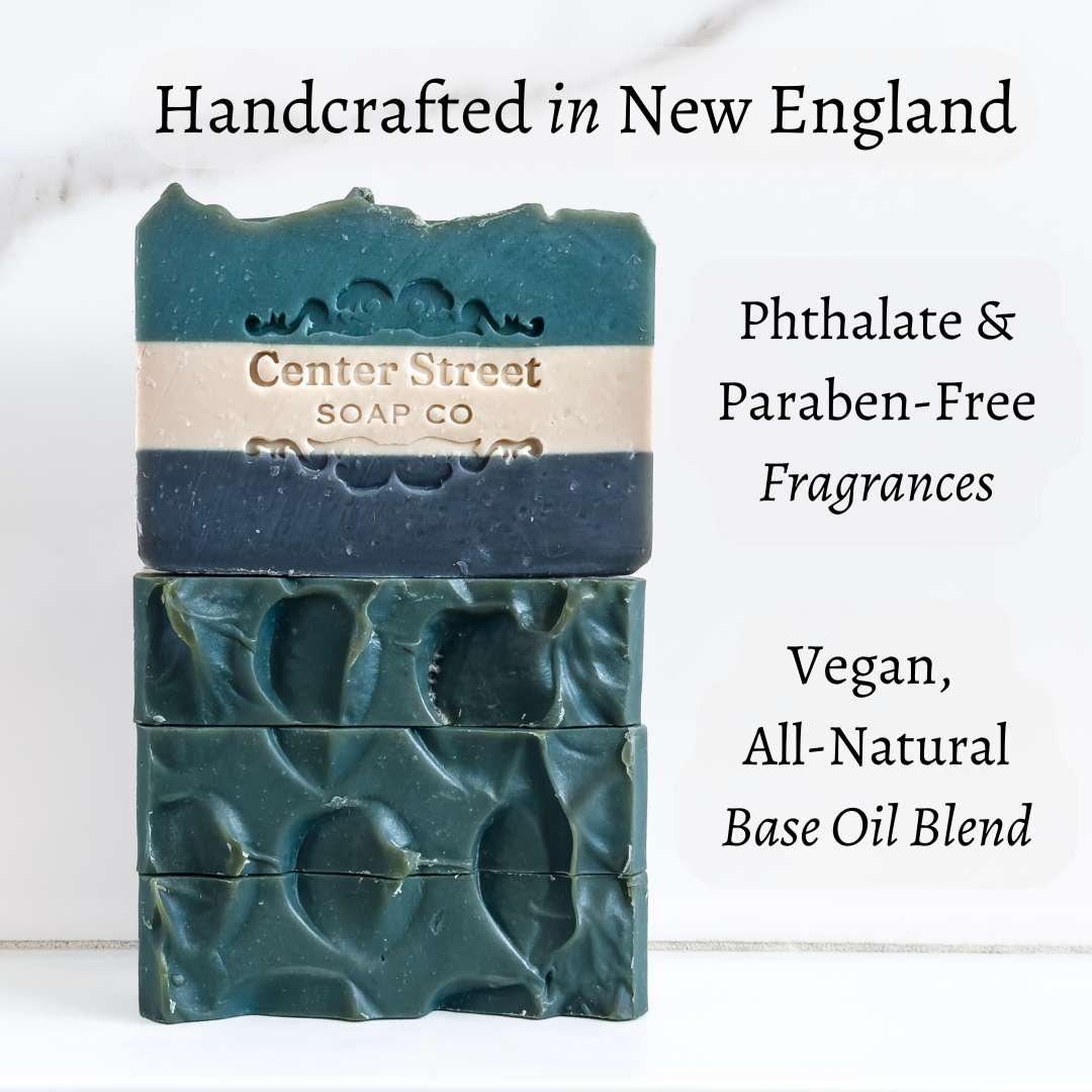 Southern Gent Handmade Soap Bar by Center Street Soap Co. Handcrafted in New England